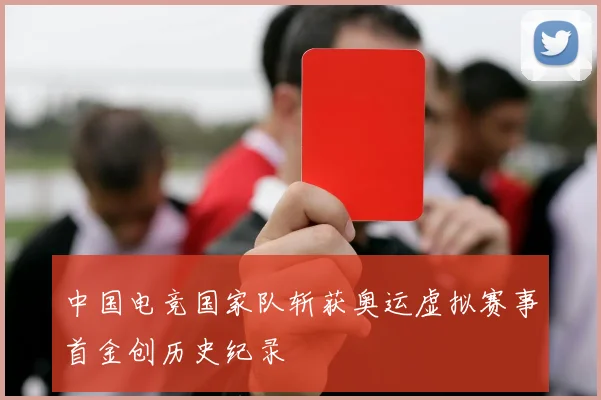 中国电竞国家队斩获奥运虚拟赛事首金创历史纪录