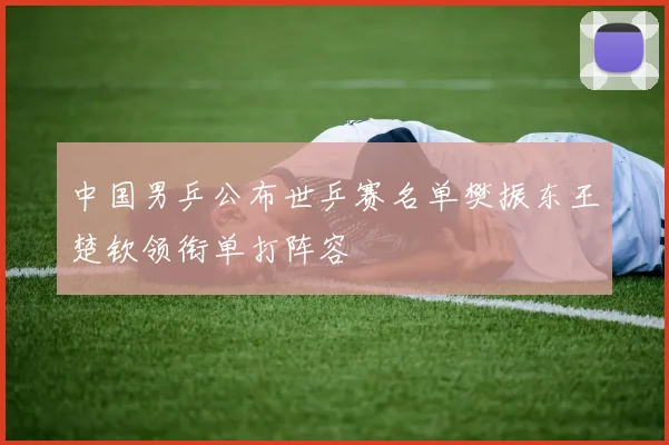 中国男乒公布世乒赛名单樊振东王楚钦领衔单打阵容